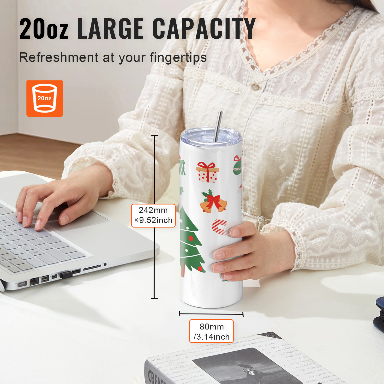 SucceBuy 8/12/14/16/24/50 vaso - Sublimation Mug White reseña y precio