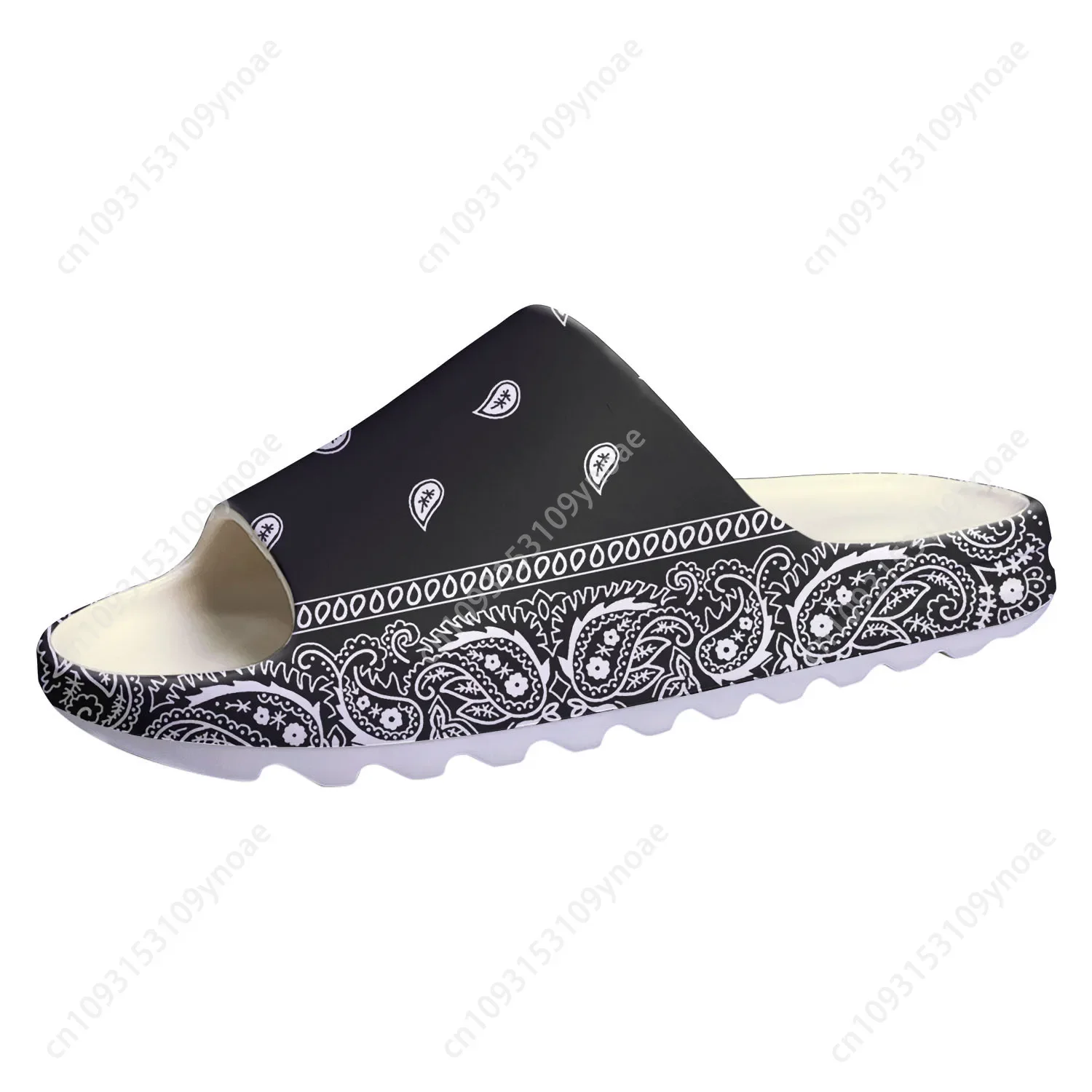Bandana Paisley Sllipers de su - Bandana Blank White reseña y precio