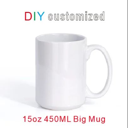Taza grande de cerámica person - Sublimation Mug White reseña y precio